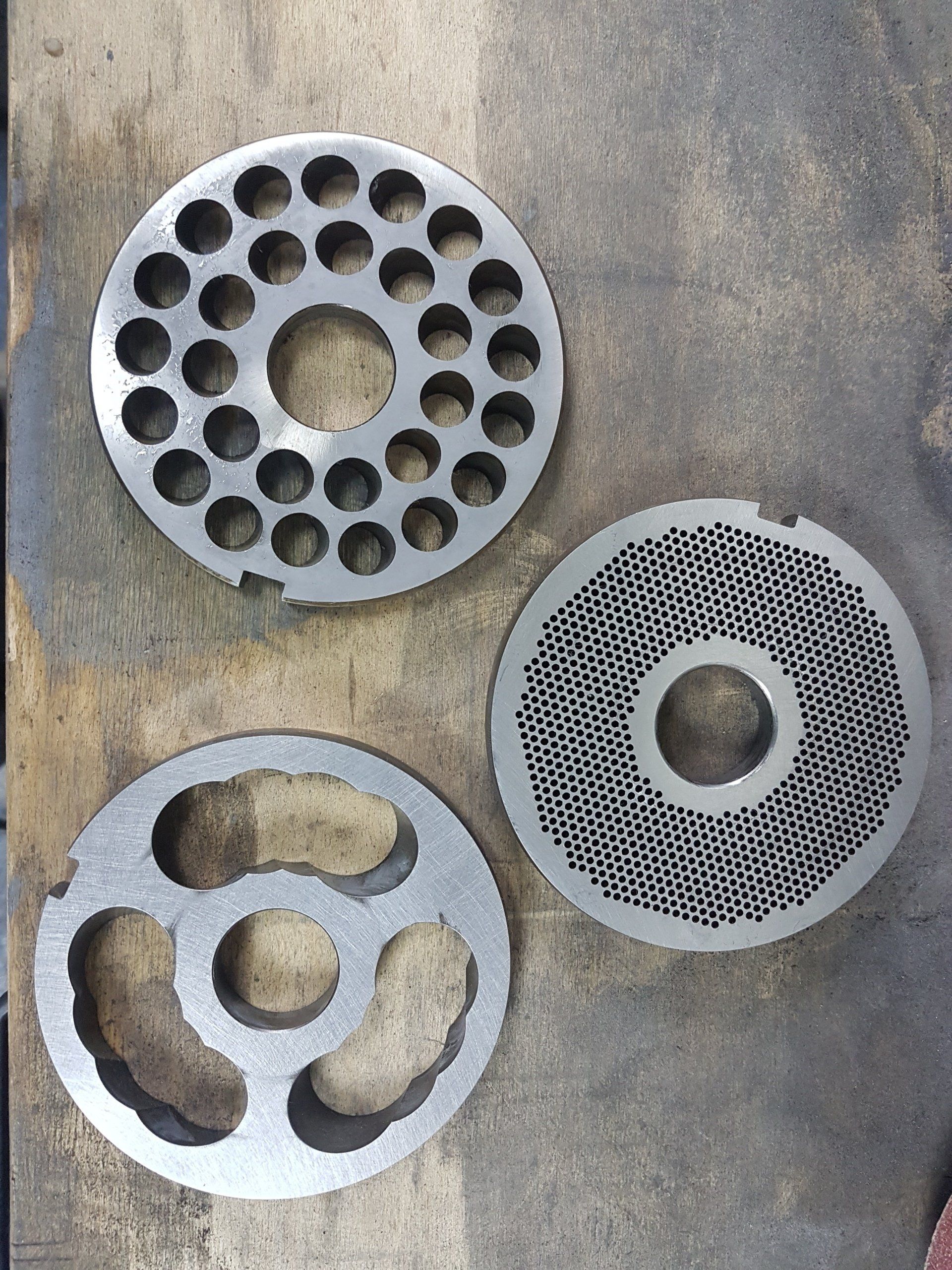 Wolfscheiben schleifen