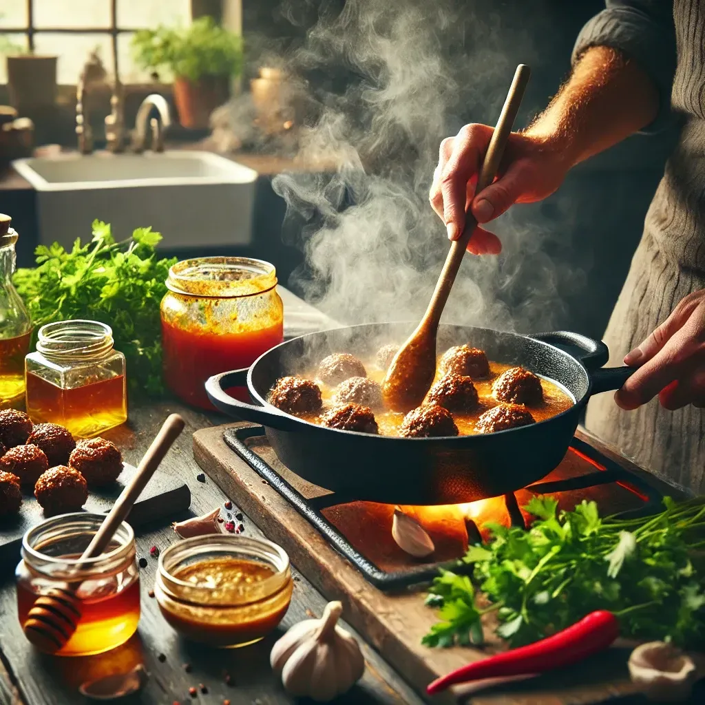 Zubereitung der Kartoffelsuppe