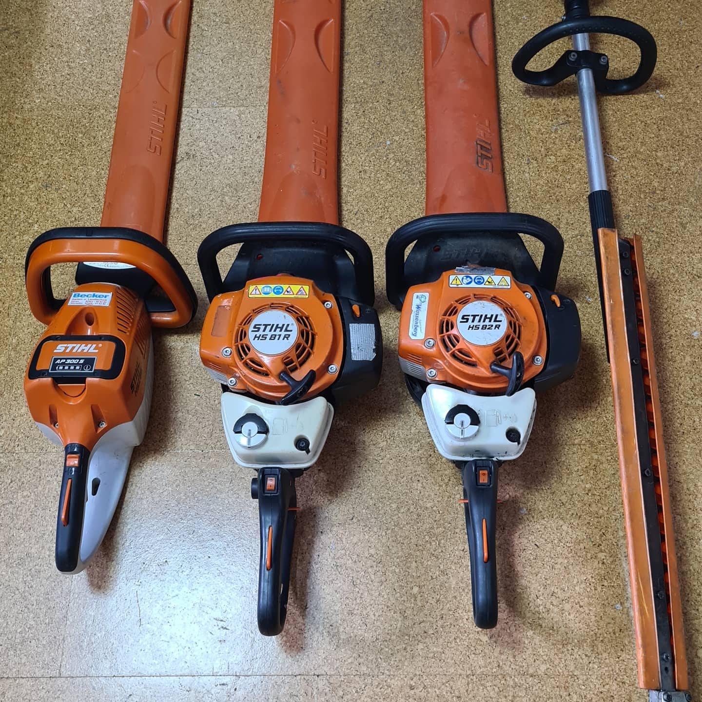 Stihl Heckenschere schleifen