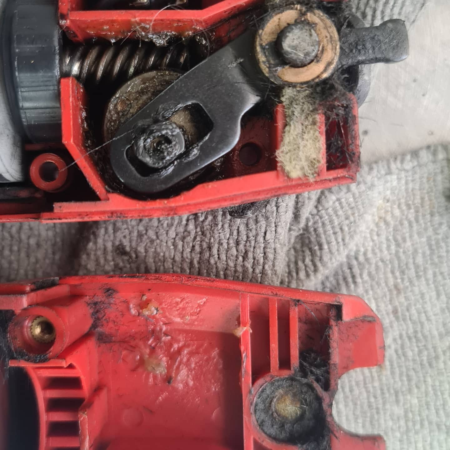 Wartung Schermaschine