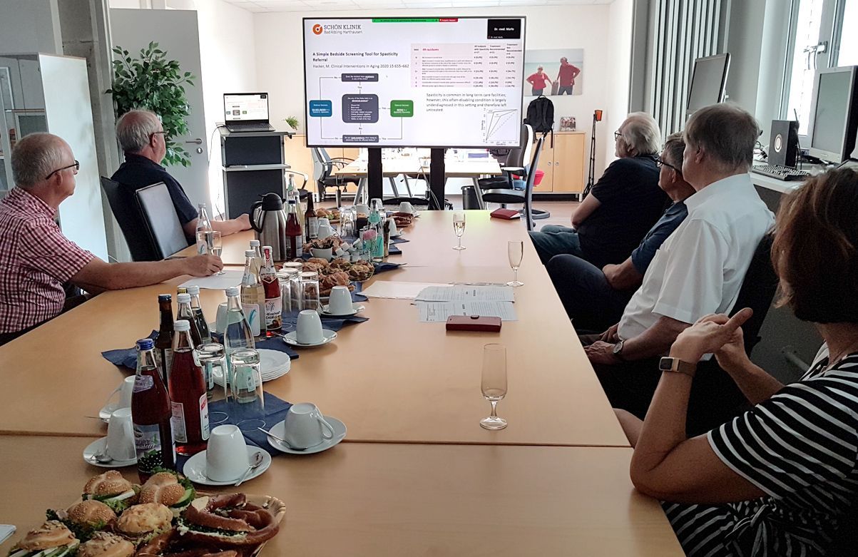 Hybridfortbildung „Verbesserung der Versorgungssteuerung und Versorgungsqualität nach einem Schlaganfall“