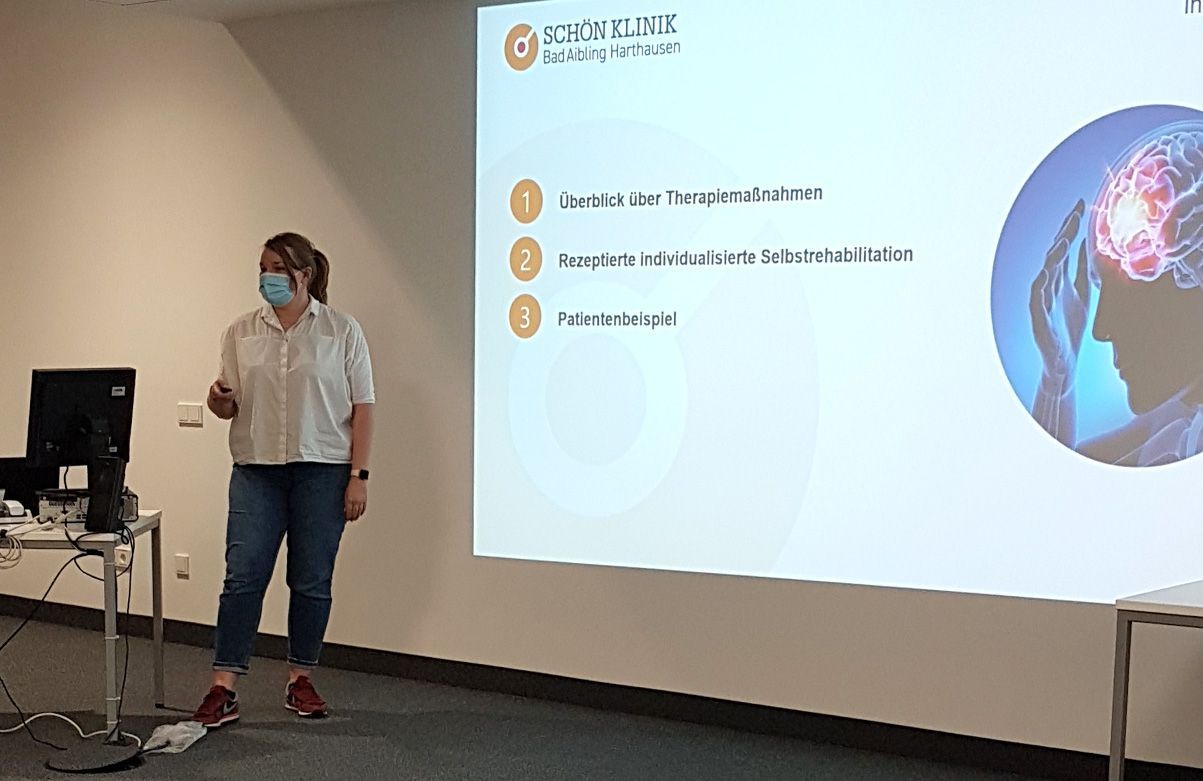 Veranstaltung in der Schön Klinik, Bad Aibling – Spastikentwicklung nach Schlaganfall. 
Gemeinsam die Versorgung verbessern