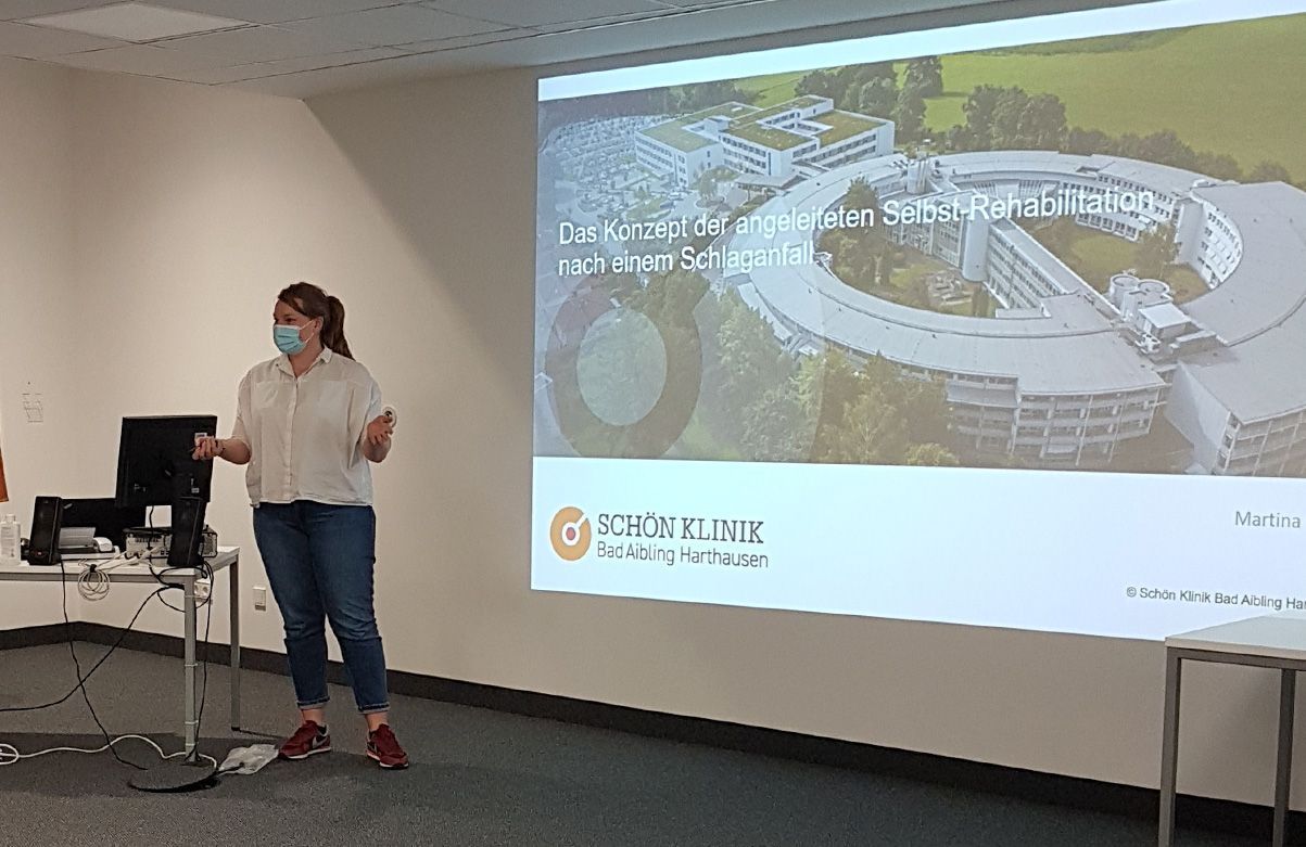 Veranstaltung in der Schön Klinik, Bad Aibling – Spastikentwicklung nach Schlaganfall.
Gemeinsam die Versorgung verbessern