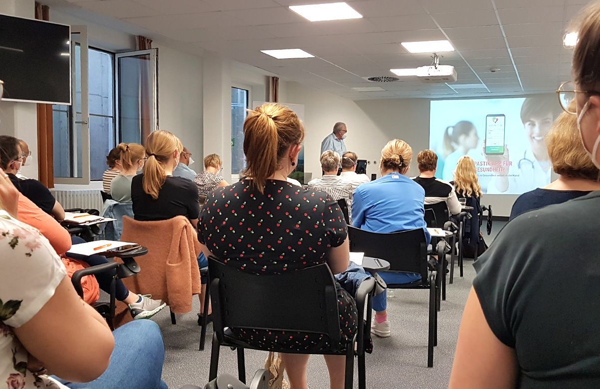 Veranstaltung in der Schön Klinik, Bad Aibling – Spastikentwicklung nach Schlaganfall.
Gemeinsam die Versorgung verbessern
