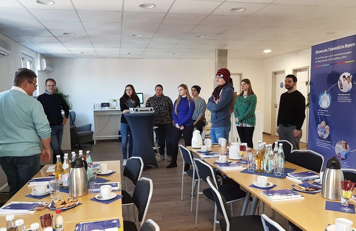 Studenten der Berufsfachschule für Logopädie der Medizinischen Akademie IB MEDAU GmbH