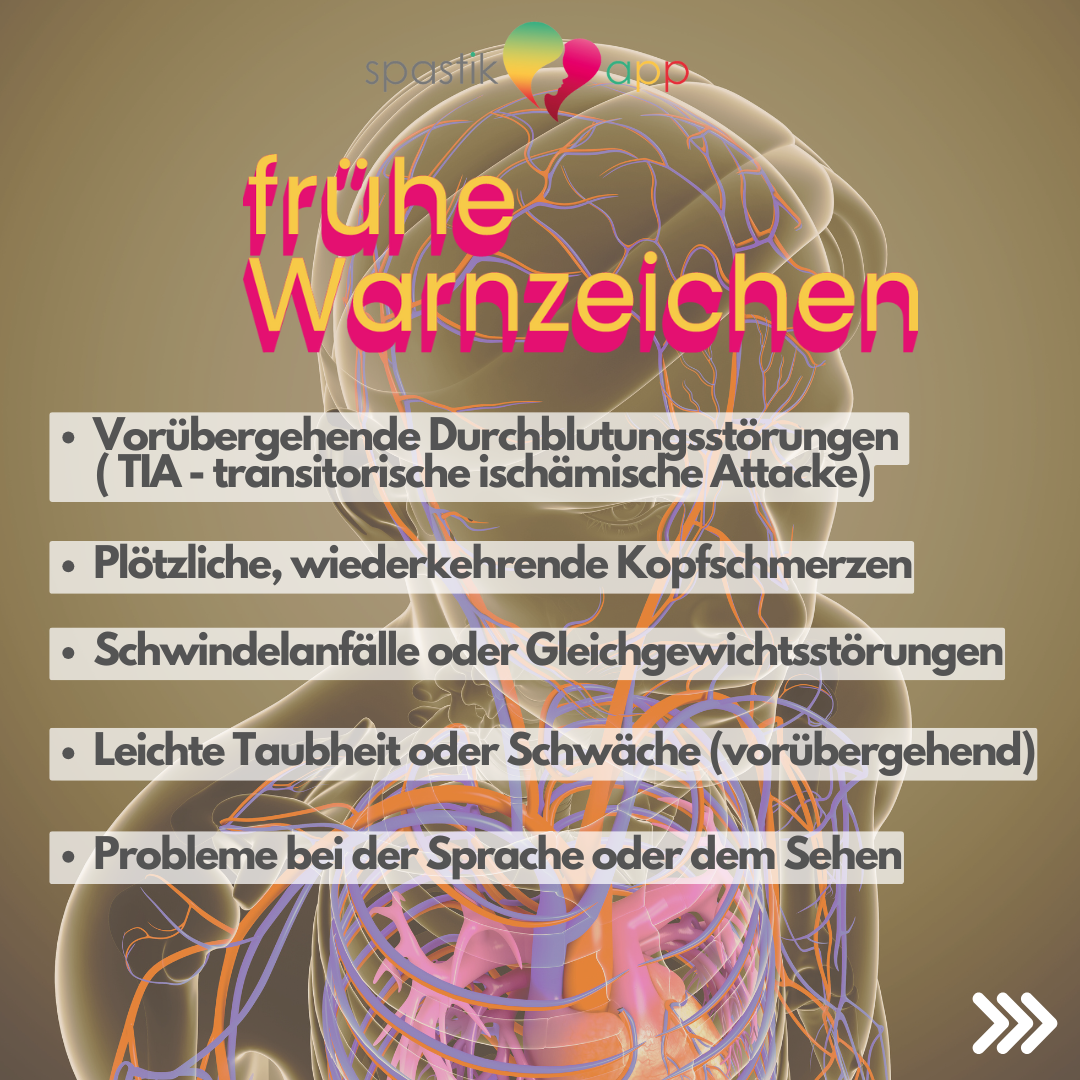 Warnzeichen eines Schlaganfalls