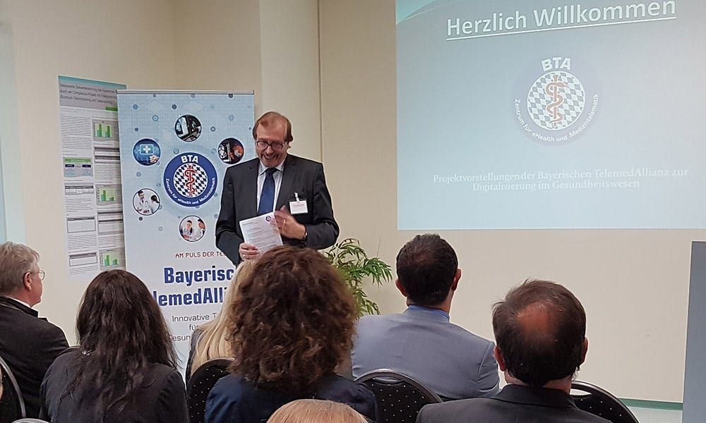 Überreichung des Förderbescheides