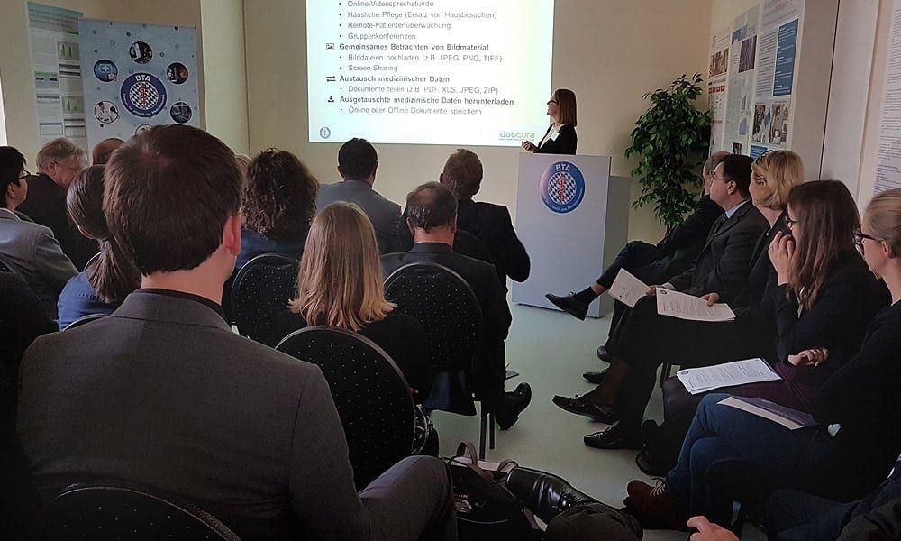 Überreichung des Förderbescheides