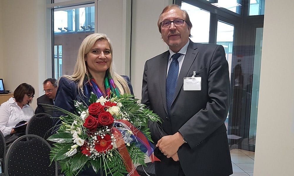 Überreichung des Förderbescheides