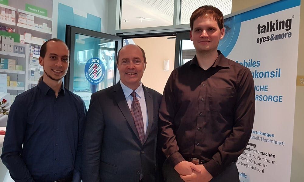 Überreichung des Förderbescheides