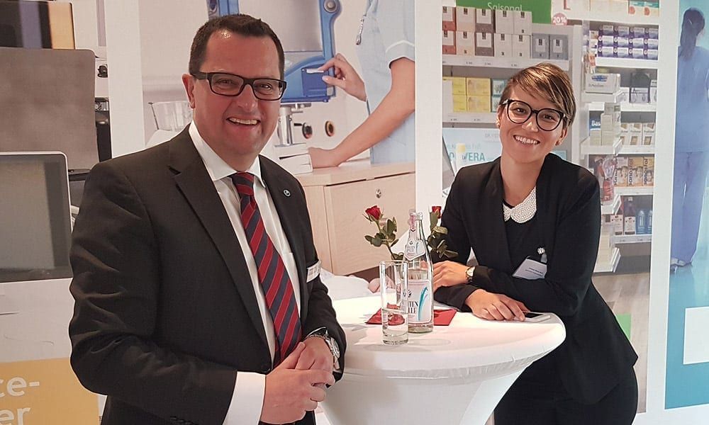 Überreichung des Förderbescheides