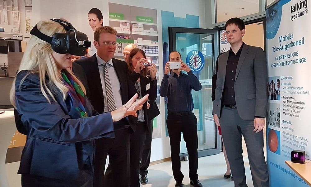 Überreichung des Förderbescheides