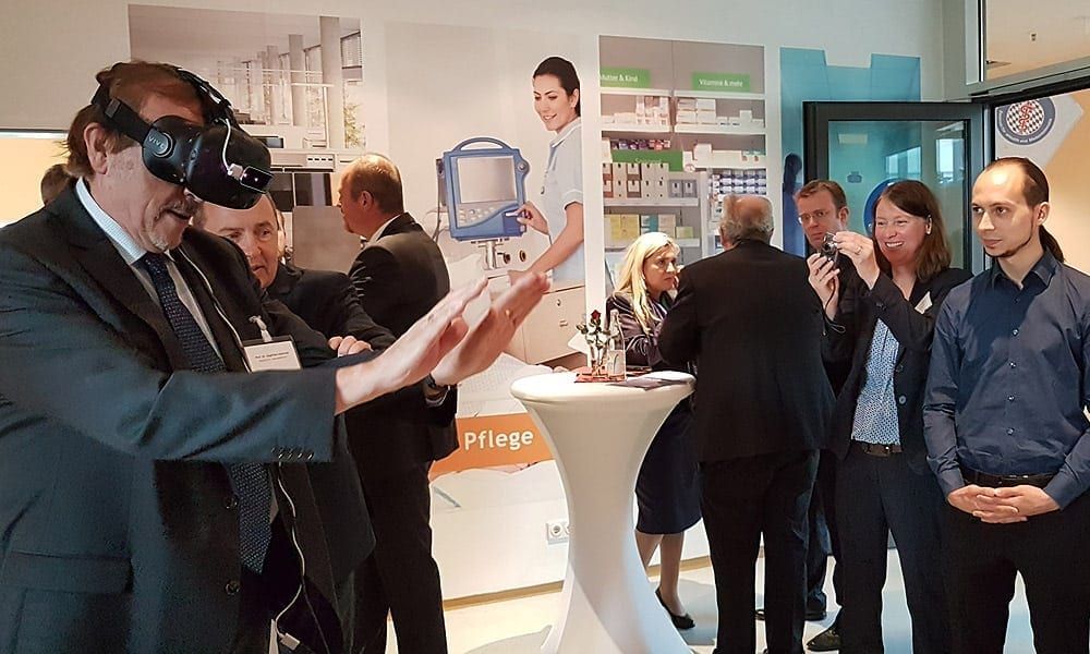 Überreichung des Förderbescheides