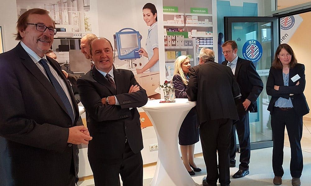 Überreichung des Förderbescheides