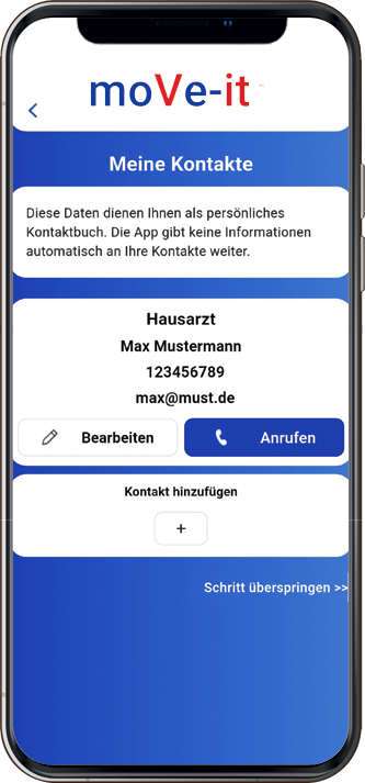 Meine Kontakte Meine Kontakte
