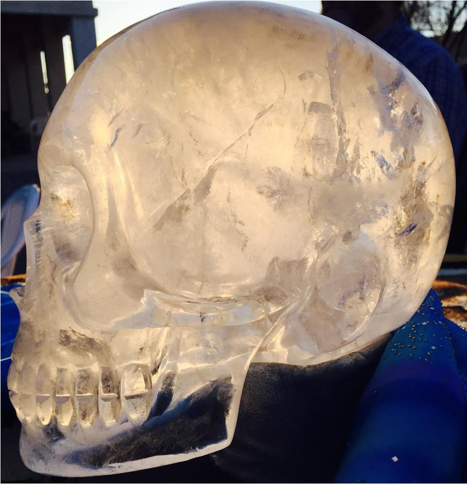 Crâne de Cristal, Crystal Skull, Patrice Marty