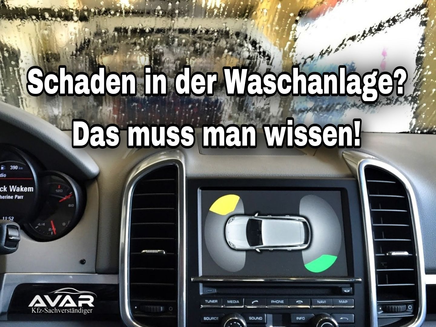 Schaden in der Waschanlage Schaden in der Waschanlage