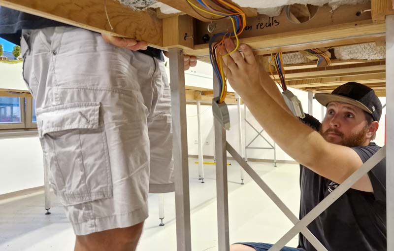 Aufbau der N-Anlage Aufbau der N-Anlage