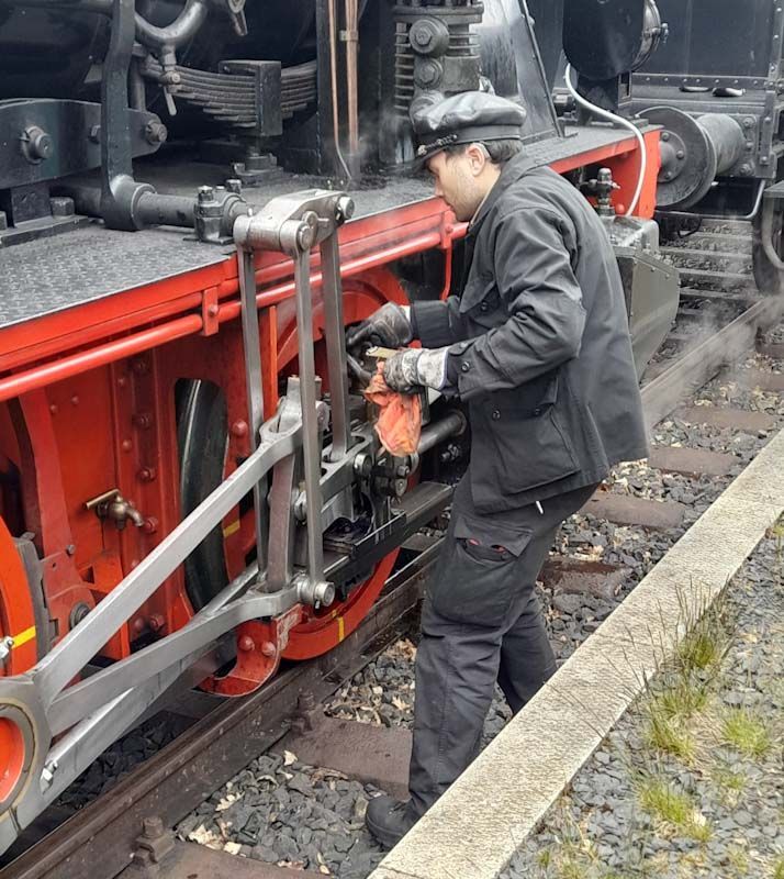 Die Lokführer der Lok 89 7373 Die Lokführer der Lok 89 7373