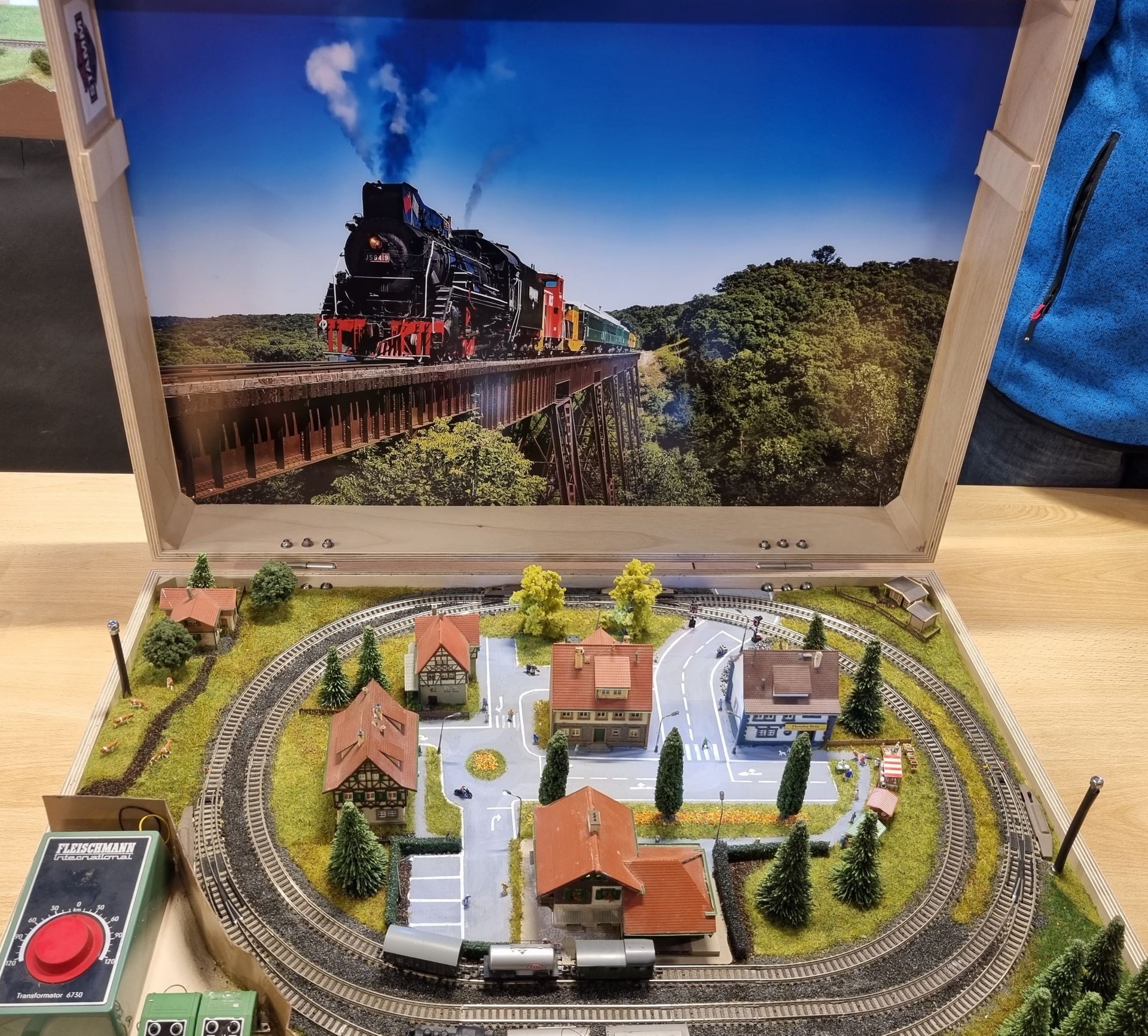 Keinen Platz für eine Modelleisenbahn?