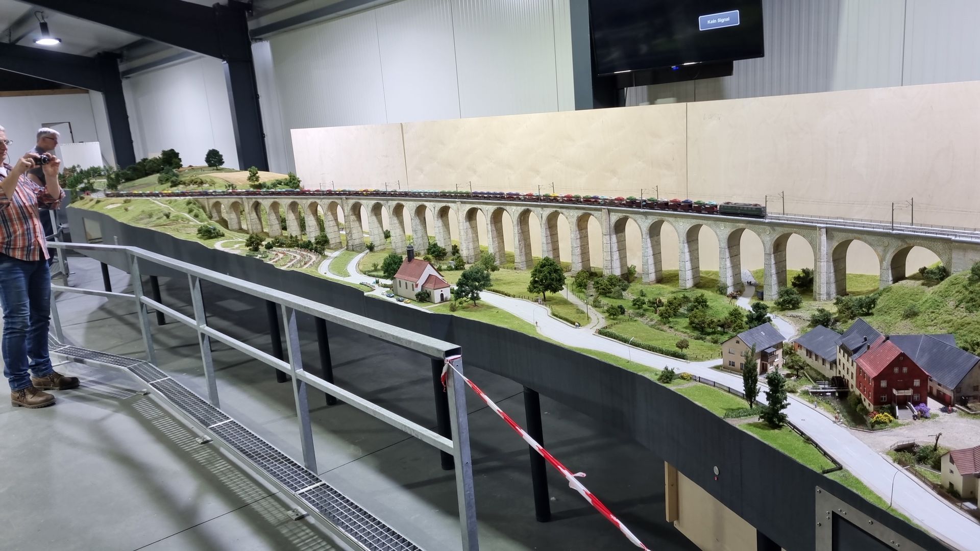 Eisenbahnbrücke Altenbeken in Modell Eisenbahnbrücke Altenbeken in Modell