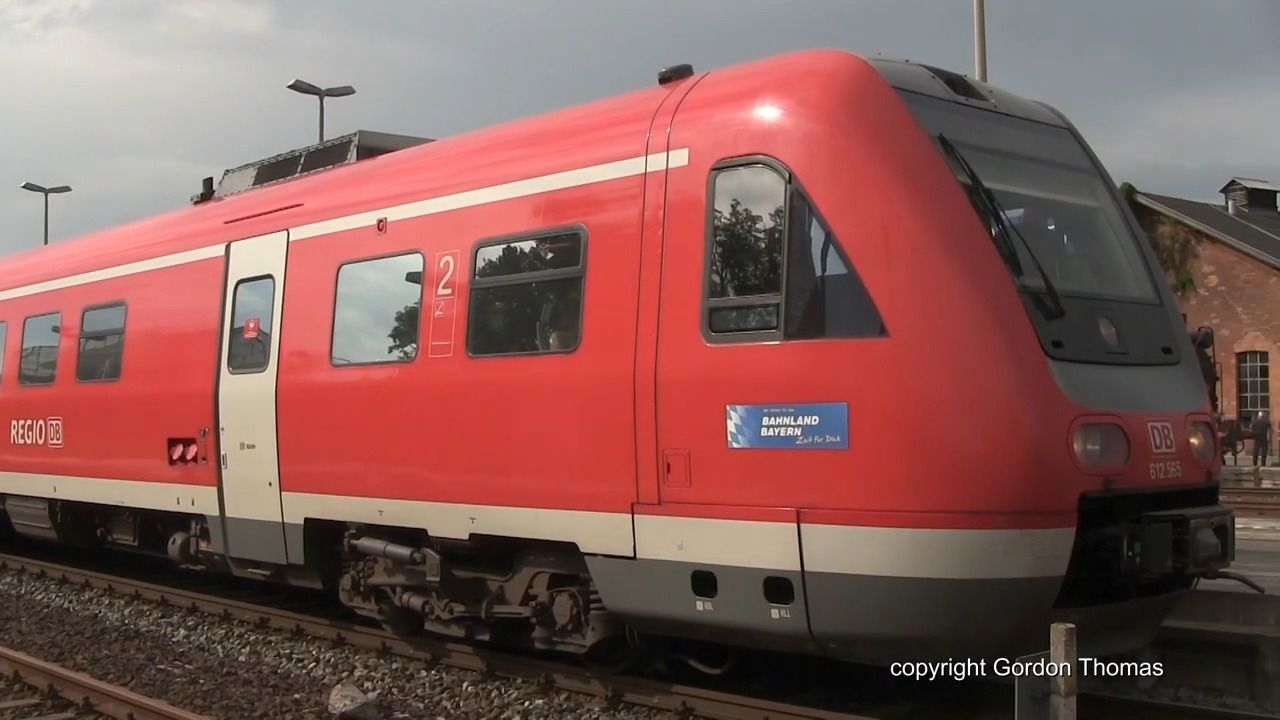 Baureihe 612 in Neuenmarkt Wirsberg & Marktschorgast 05.06.2022. Baureihe 612 in Neuenmarkt Wirsberg & Marktschorgast 05.06.2022.