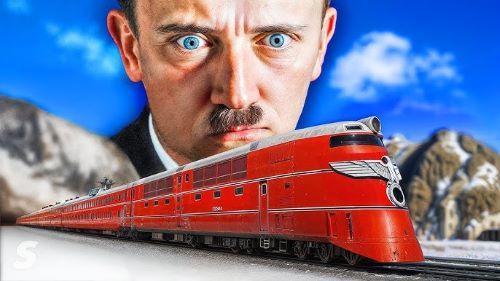 Von Adolf Hitler ist bekannt, dass er eine Vorliebe für extrem große Gebäude und Maschinen hatte.