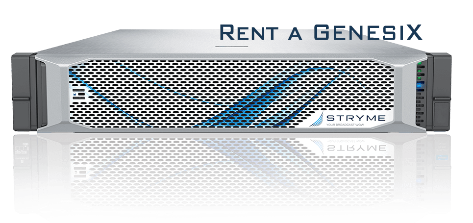 Stryme - Genesix V9 Videoserver Stryme - Genesix V9 Videoserver für Produktion, Compliance Recording und 24/7
