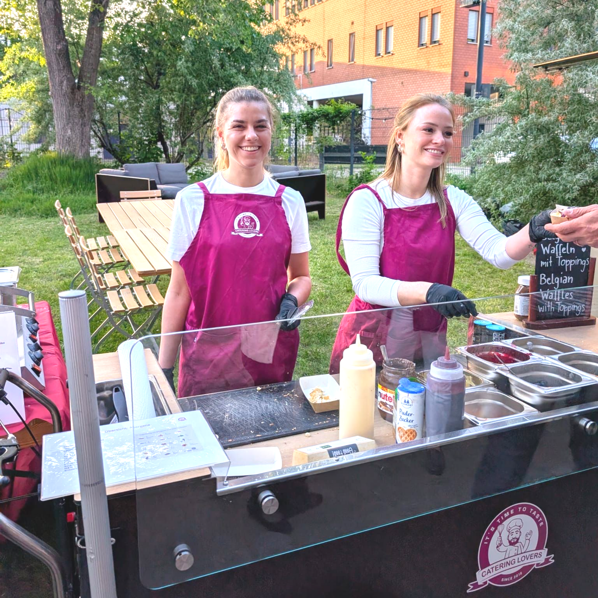 CateringLovers - Crew mit Spaß beim Catering und zaubert Lächeln ins Gesicht