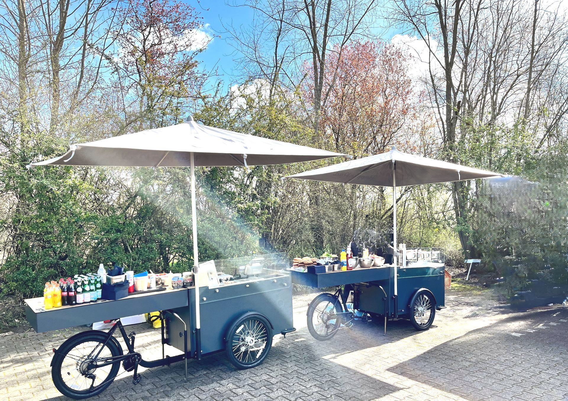 HappyBike von CateringLovers: Mobile Catering-Station für frische Speisen und Getränke auf Events jeder Art.