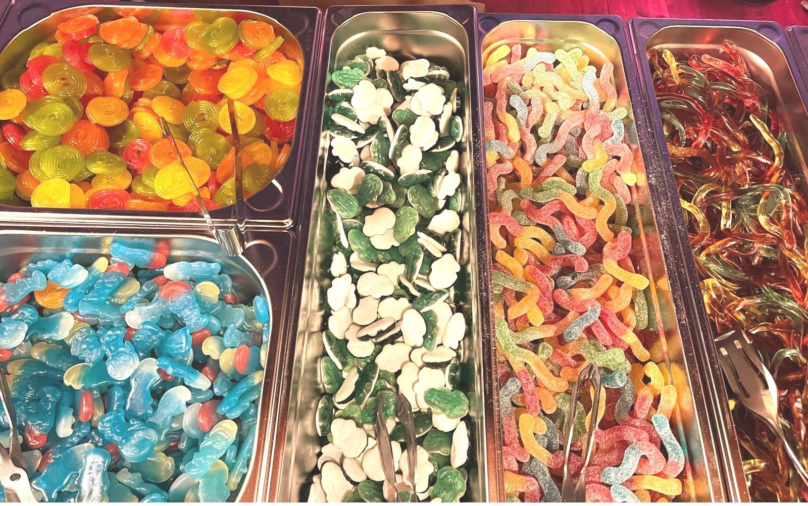 Unsere Candybars lassen keine Wünsche offen