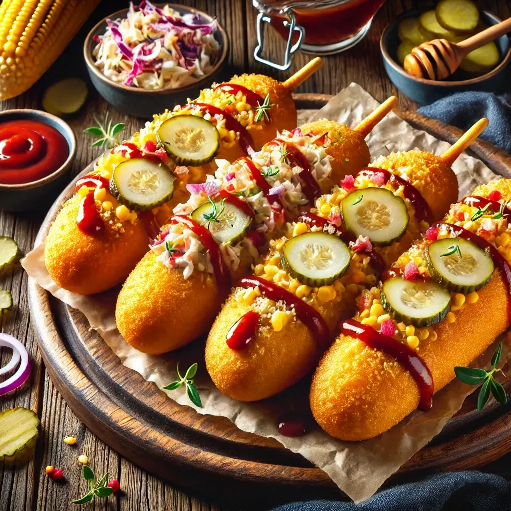 Leckereien von CateringLovers: MilkySticks, CornDogs und knusprige Kartoffel-Spezialitäten, frisch serviert für dein Event.