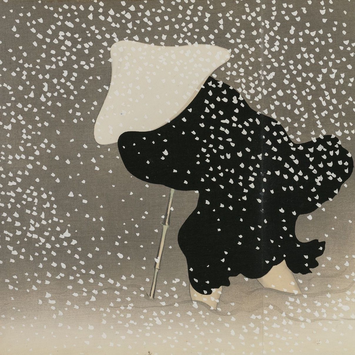 Les paysages de neige.