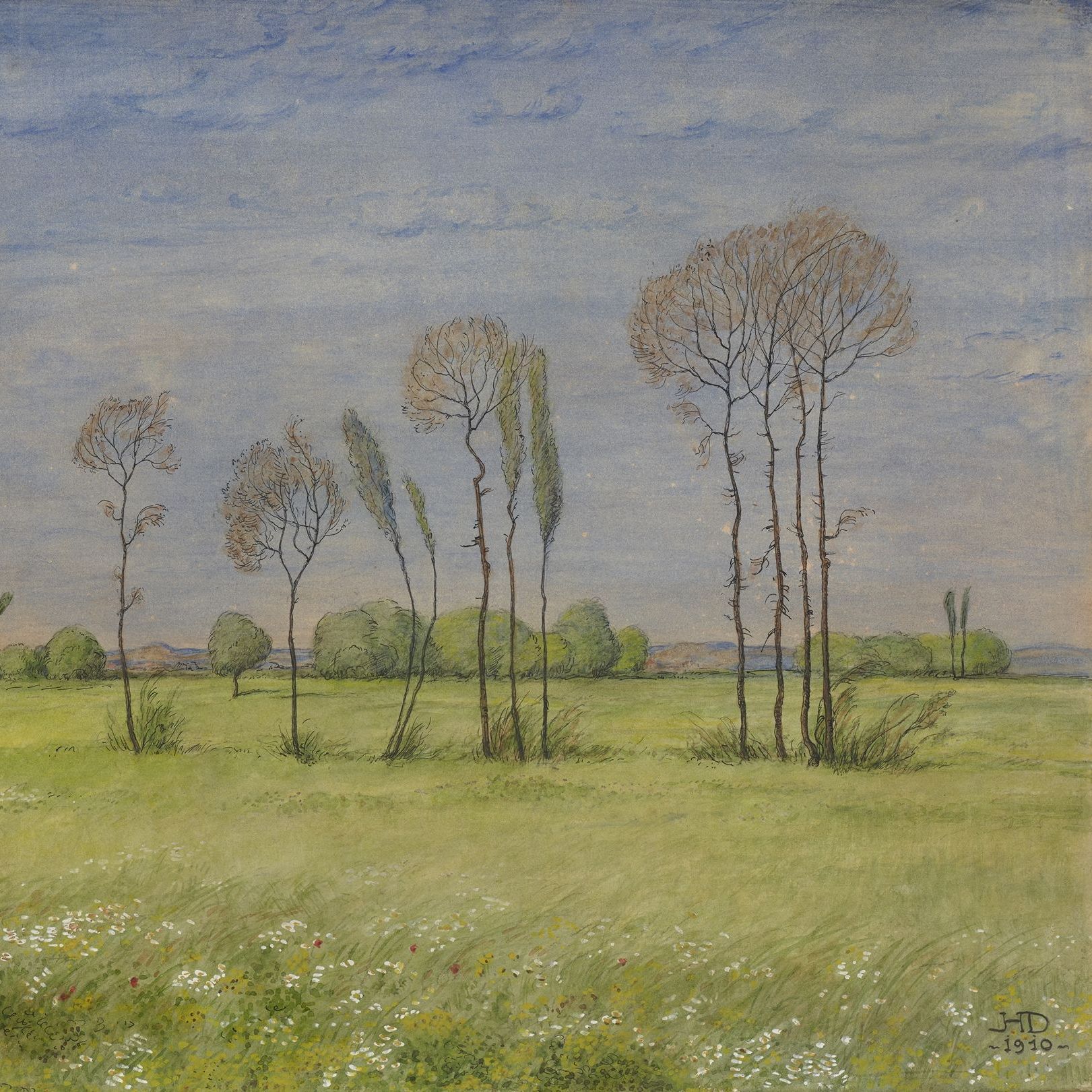 Les paysages de printemps