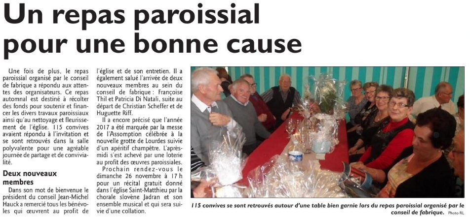 Article du RL en date du 30 octobre 2017