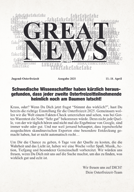 Osterfreizeit Osterfreizeit