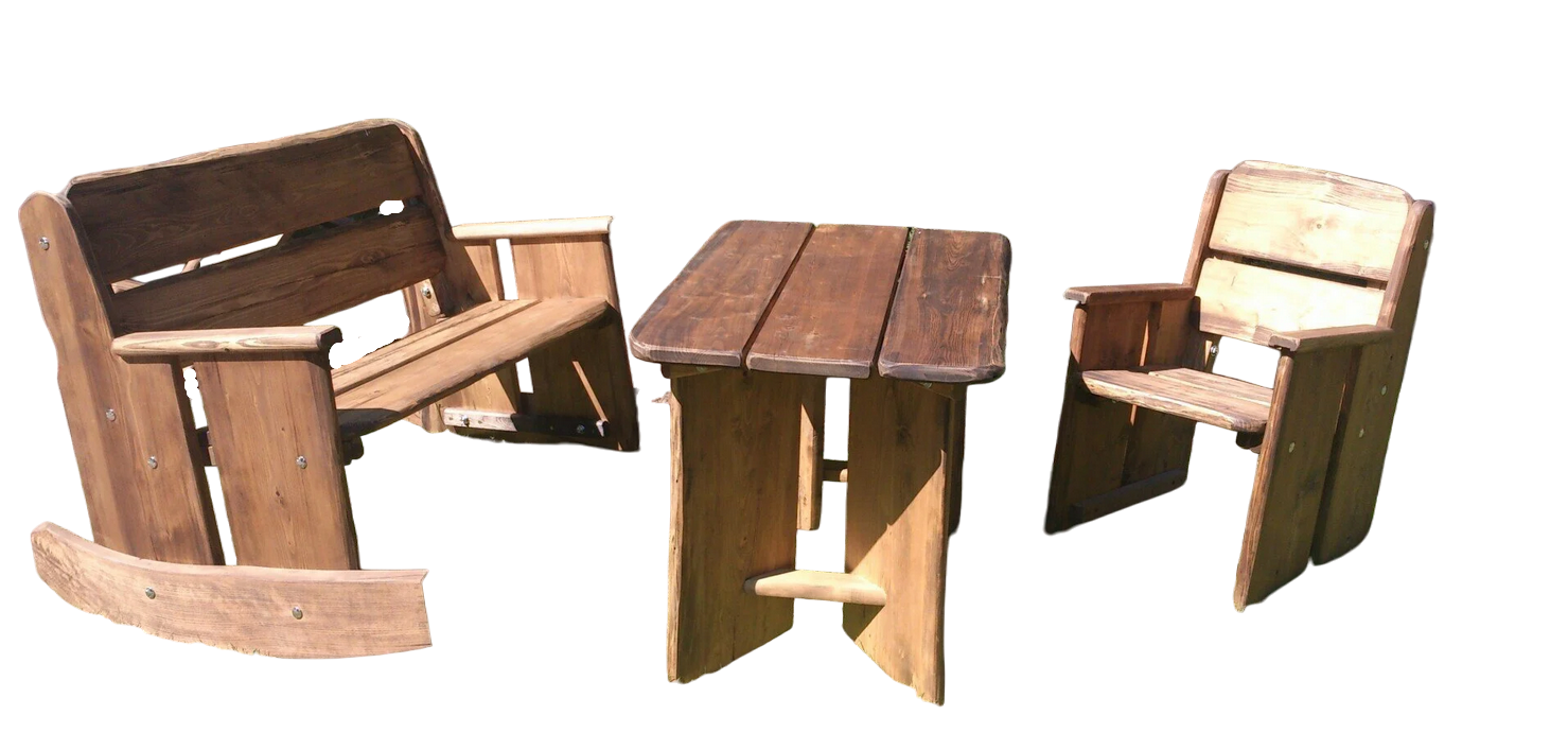 rustikale Gartenmöbel Holzverarbeitung Müglitztal