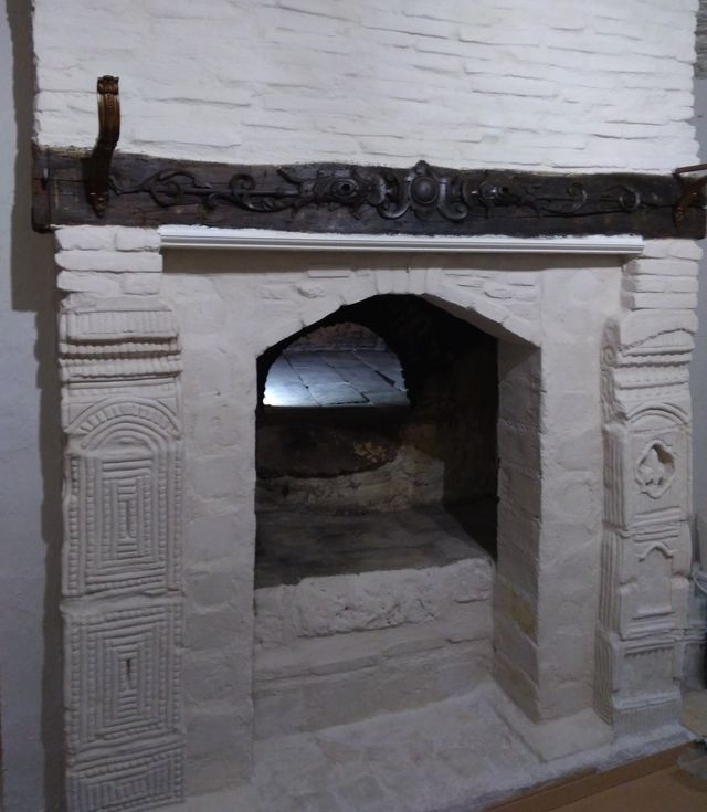 Cheminée traditionnelle Une cheminée