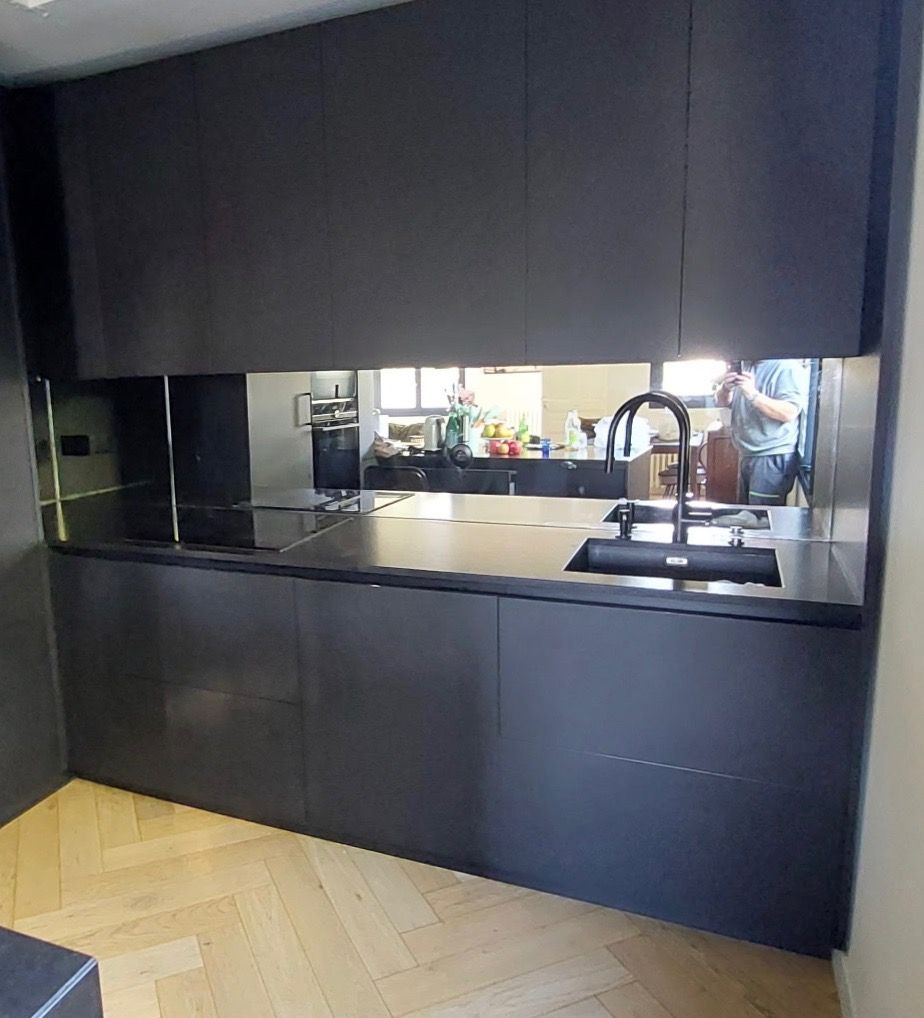 Crédence miroir Artisan verrier Aubagne Marseille