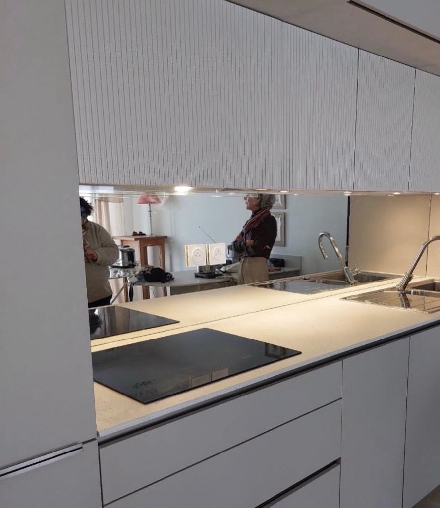 Crédence miroir Artisan verrier Aubagne Marseille
