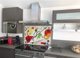 Crédence verre  fusing artisan verrier Aubagne marseille