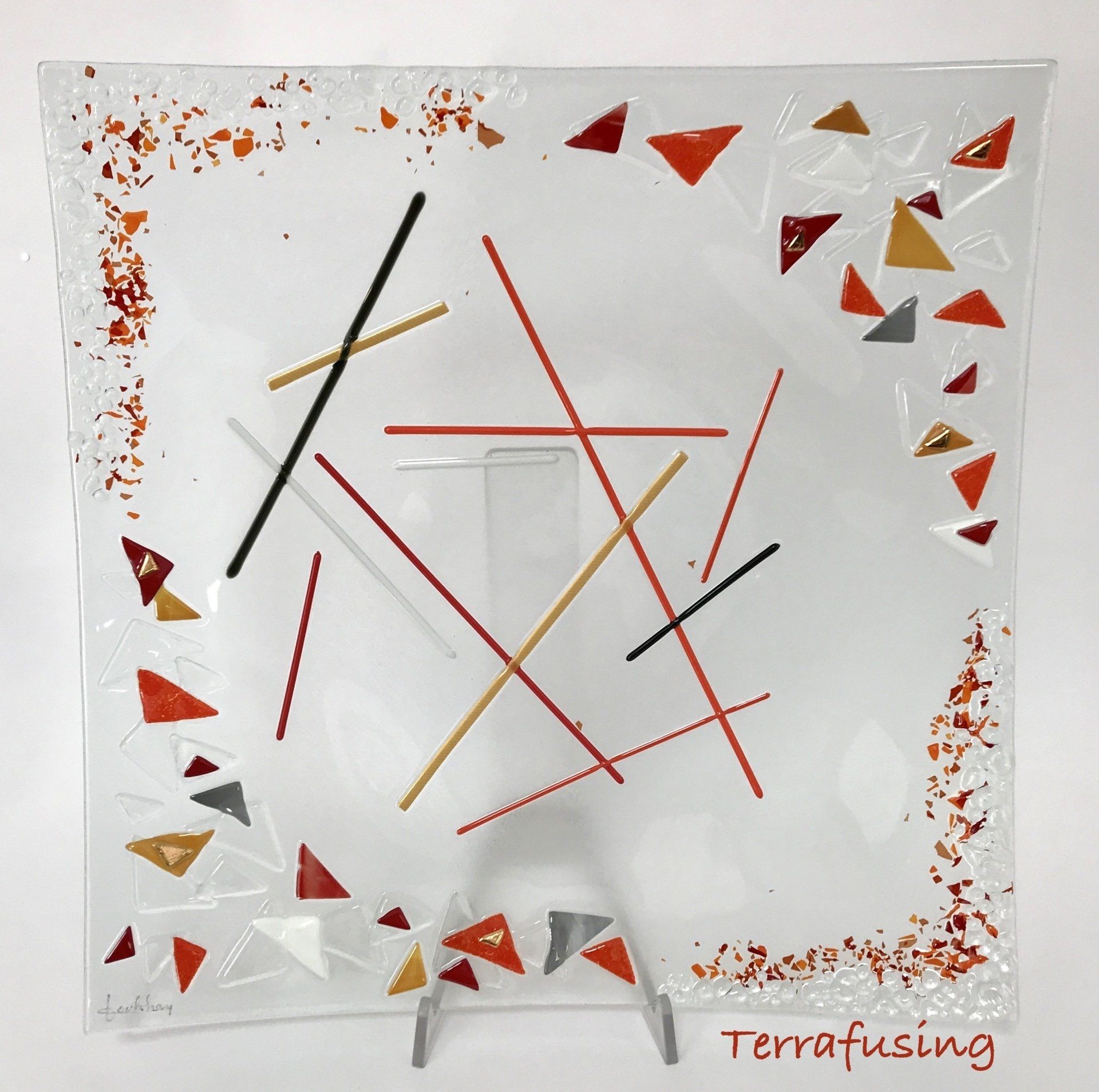 ART DE LA TABLE CREATION verre terrafusing