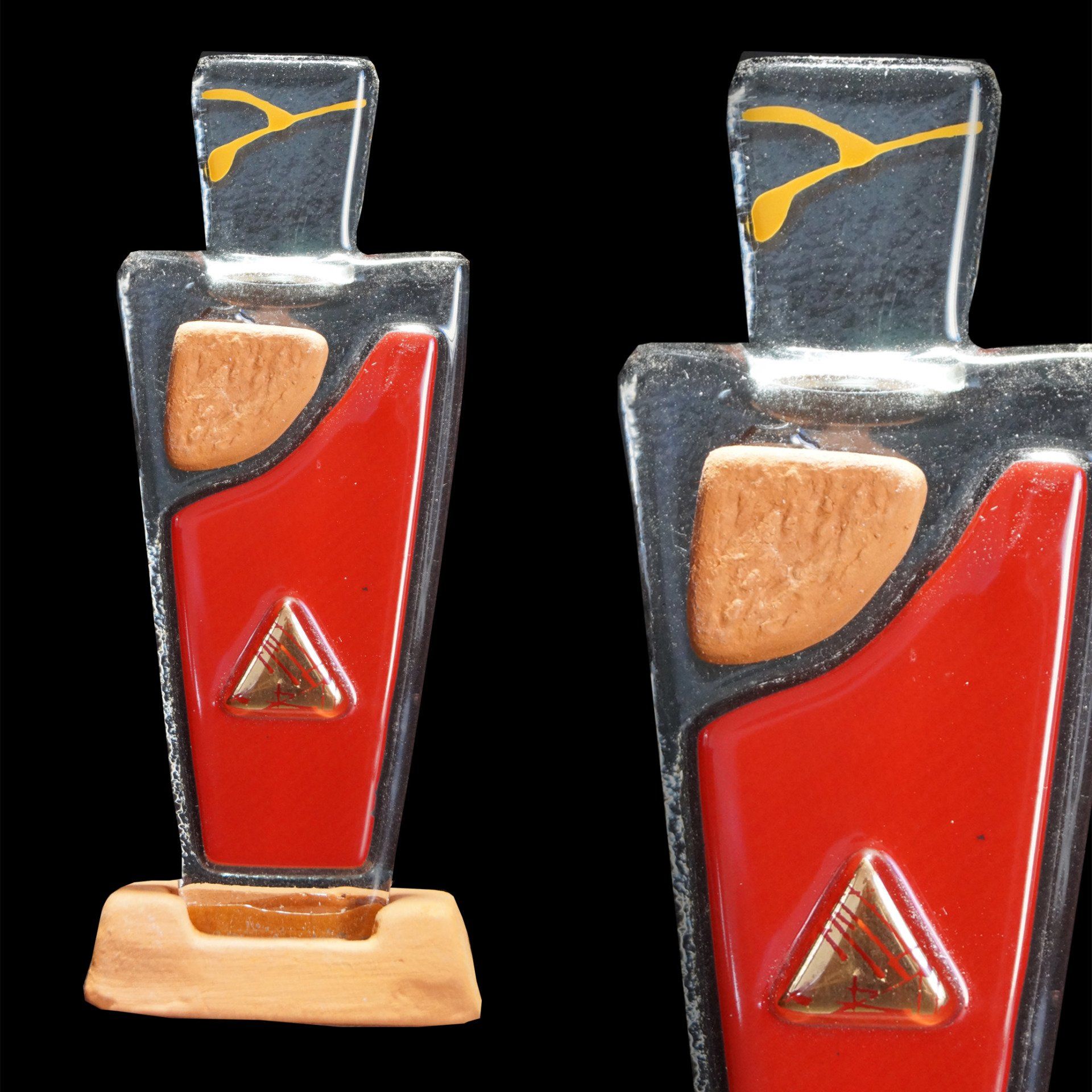 Santons Verre fusing Aubagne