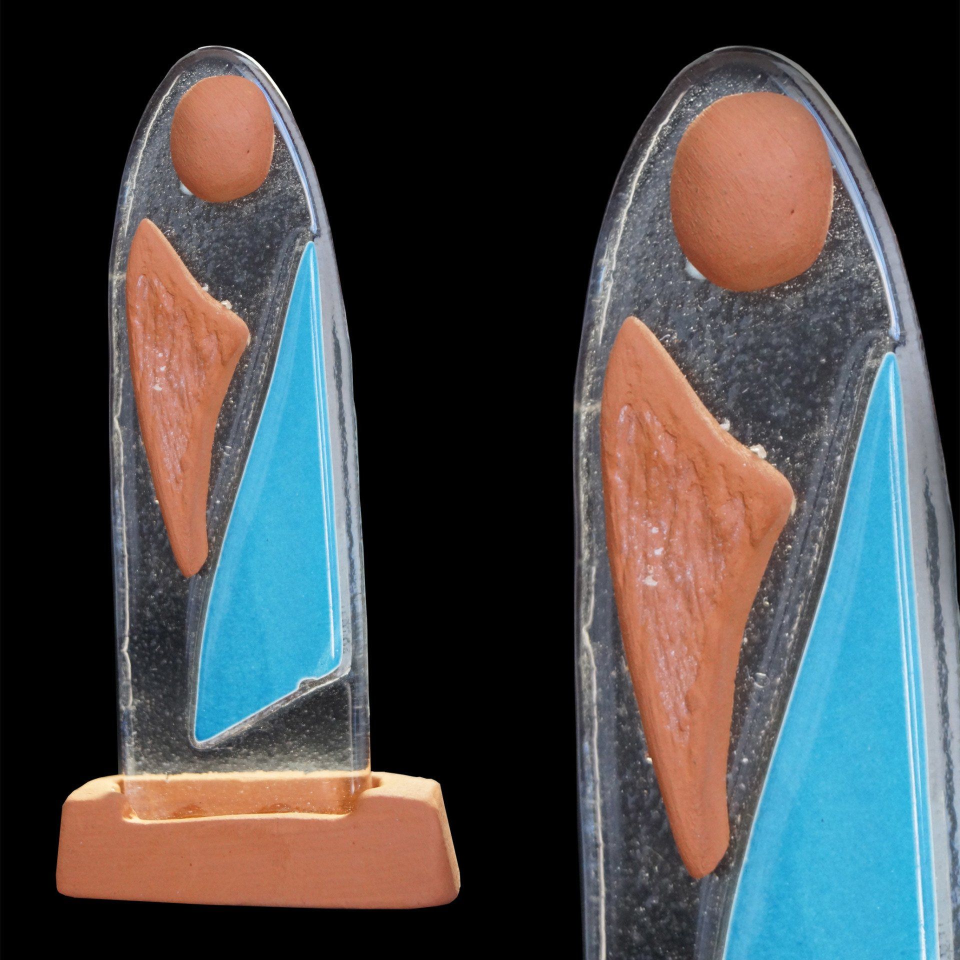 Santons Verre fusing Aubagne