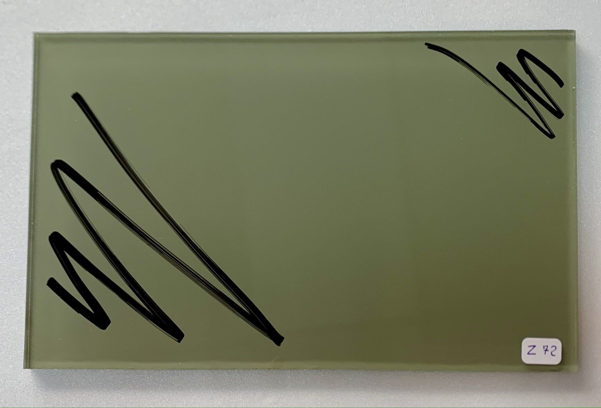 Crédence en verre par artisan verrier Aubagne