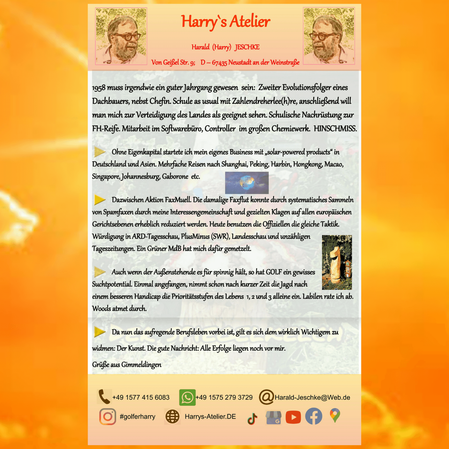 harrys-atelier.de kunst gimmeldingen vita