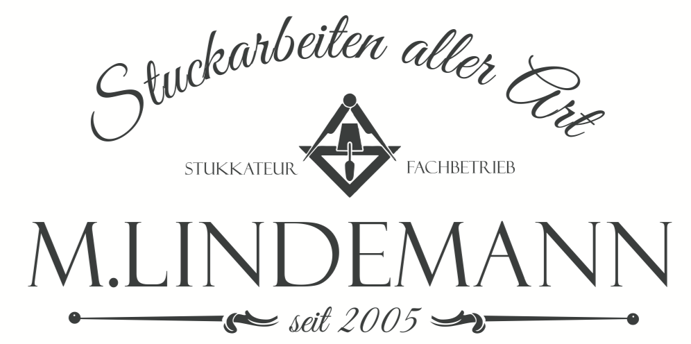 Stukkaterur M.Lindemann Logo