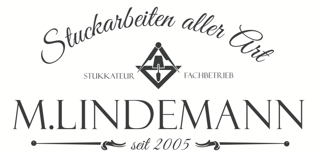 Stukkaterur M.Lindemann Logo Stukkaterur M.Lindemann Logo