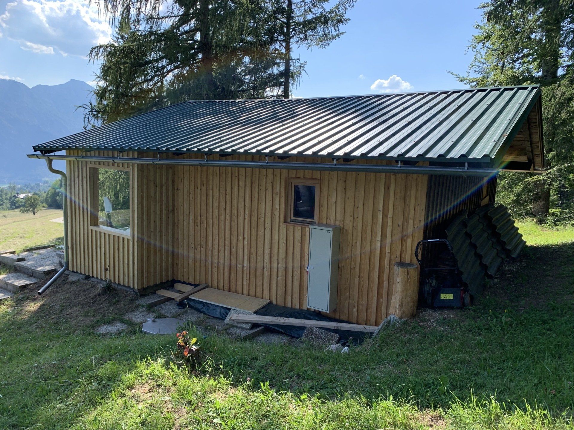 Holzhütte