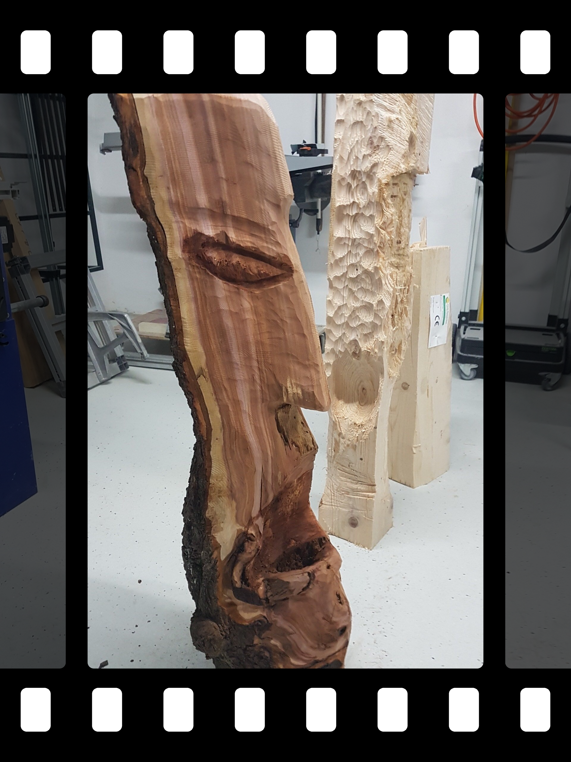 Holzkunstwerk